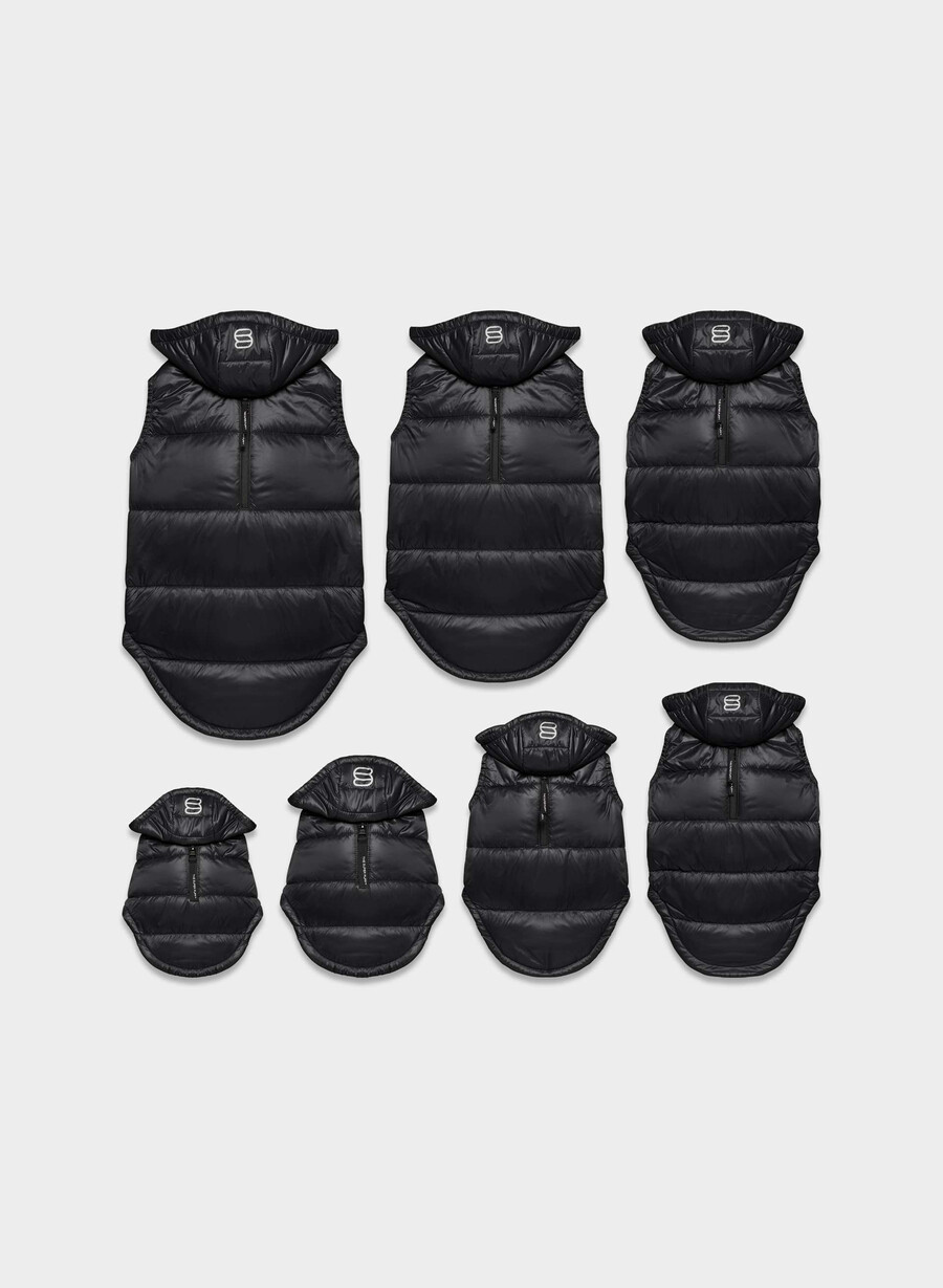 super ruff puff – hochglänzendes schwarz