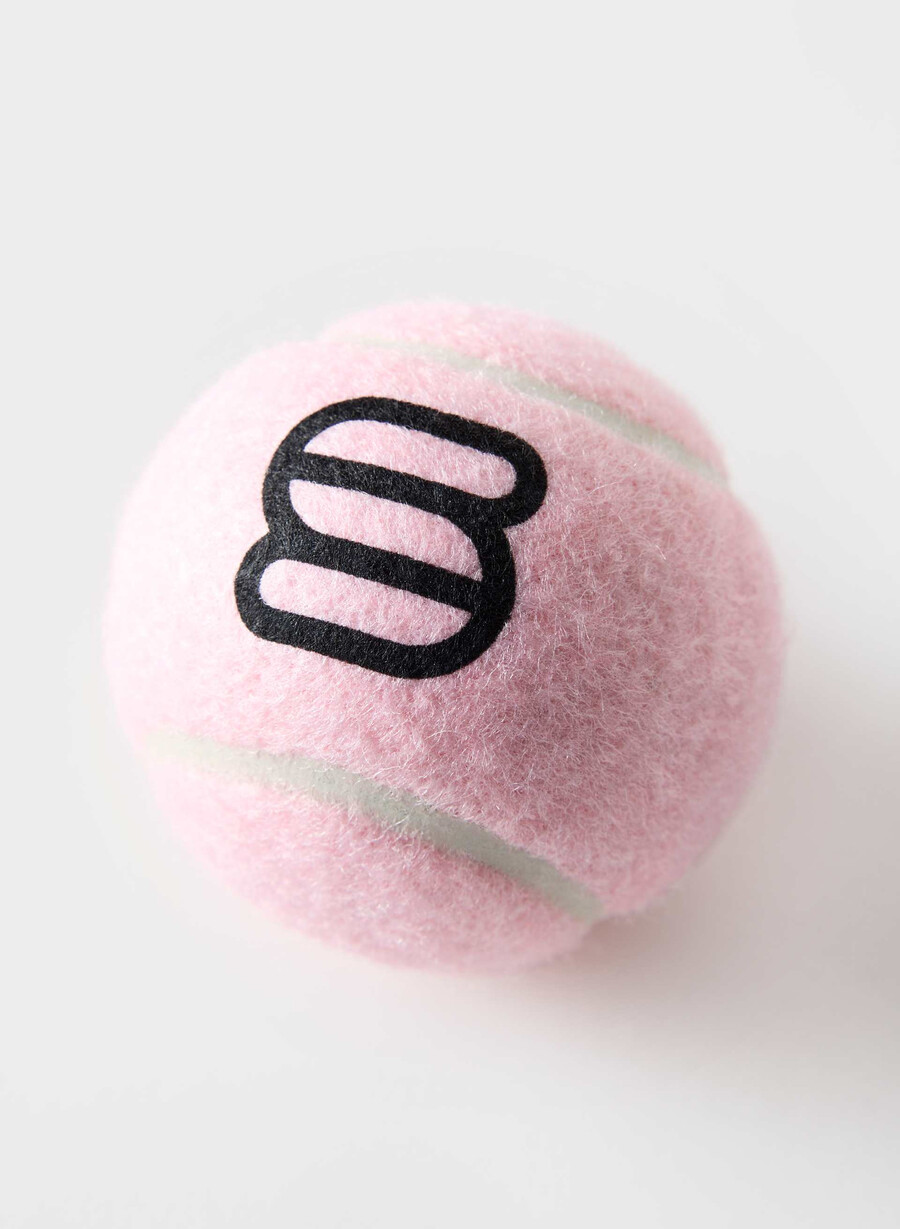 super puff tennisbälle 3er-pack kreiderosa