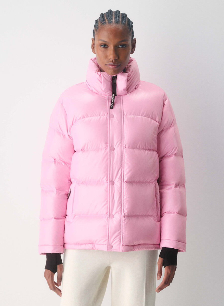 the super puff hochglänzendes morganitrosa