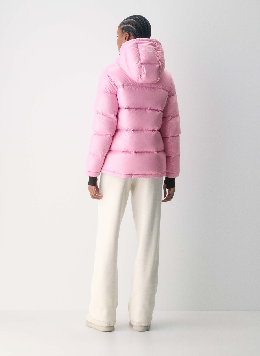 the super puff hochglänzendes morganitrosa
