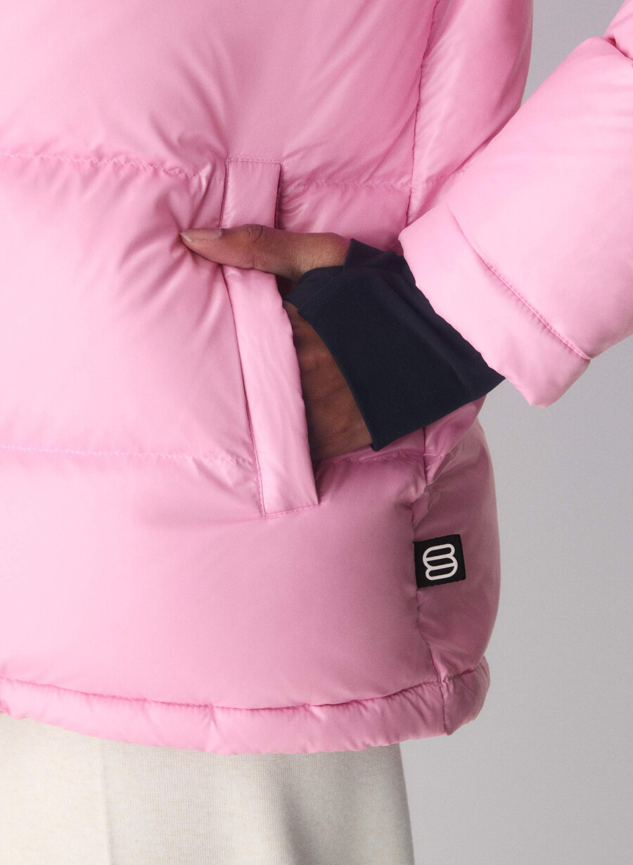 the super puff hochglänzendes morganitrosa