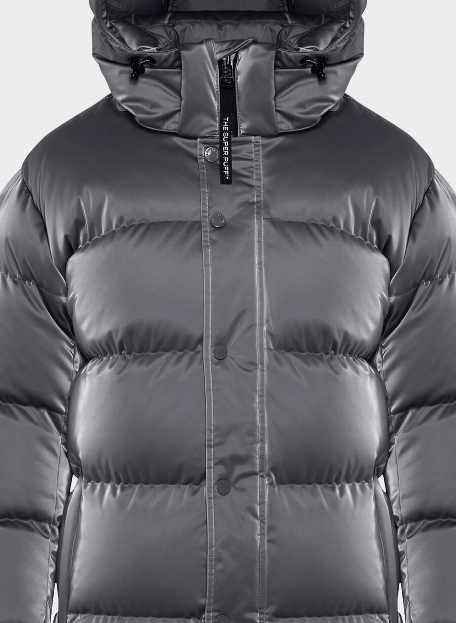 the super puff liquid shine coal grey