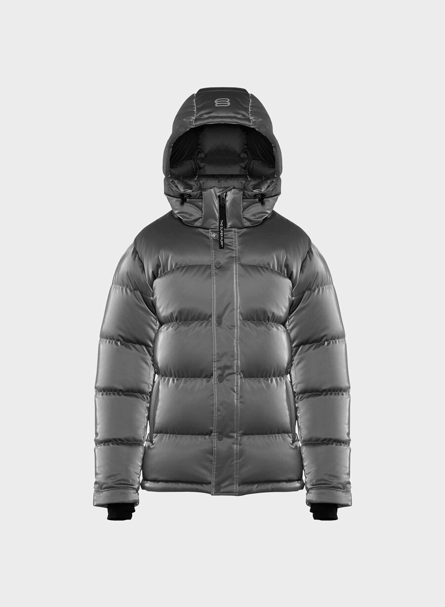 the super puff liquid shine coal grey