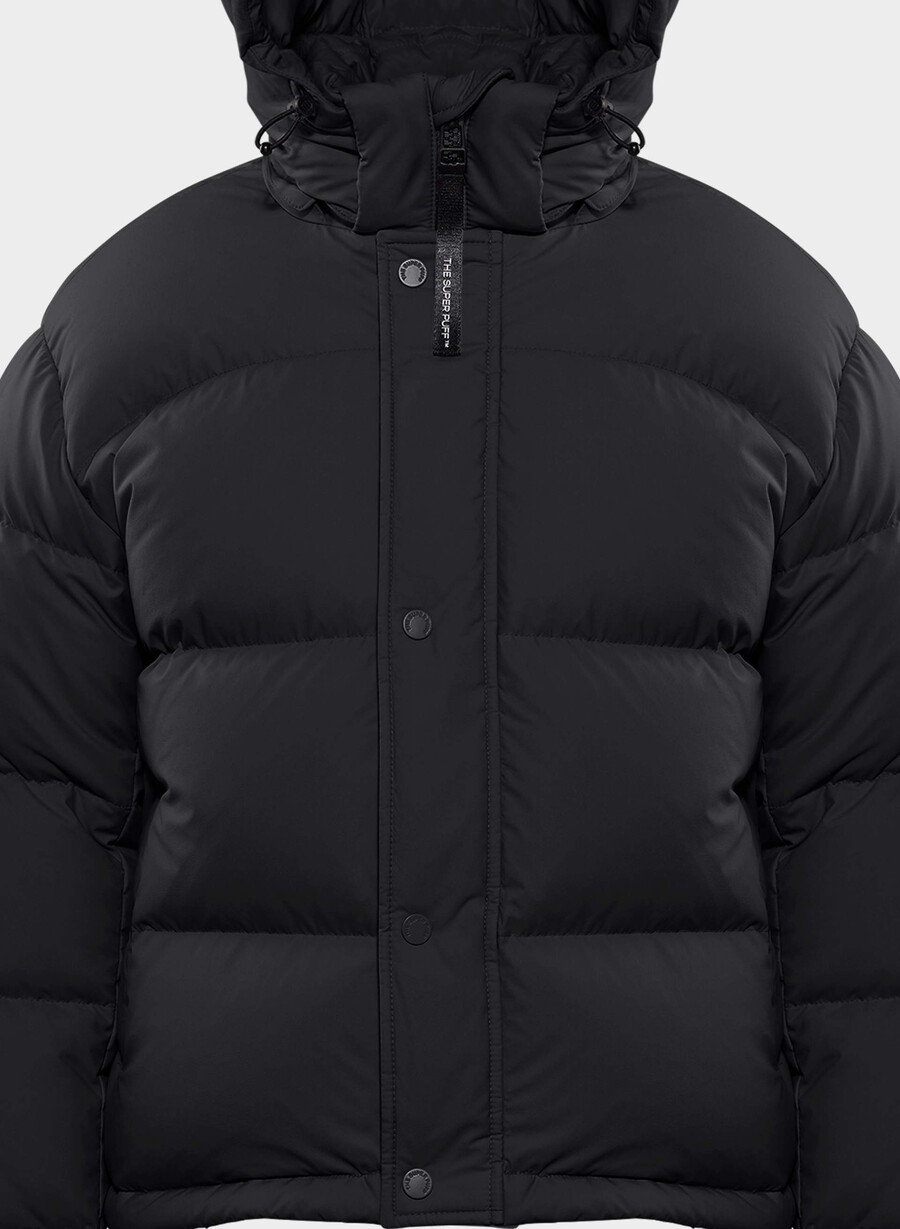 the super puff shorty - climatte black