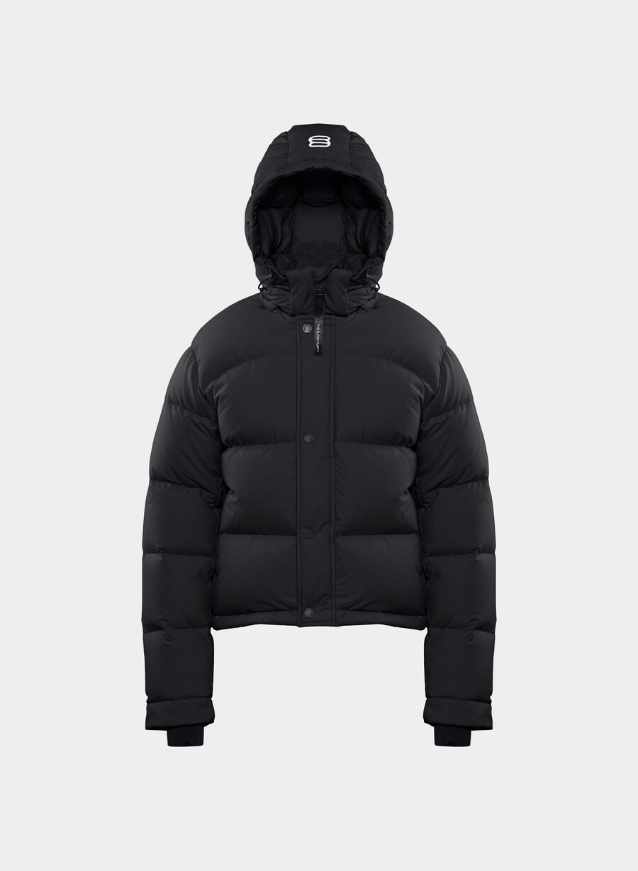 the super puff shorty - climatte black