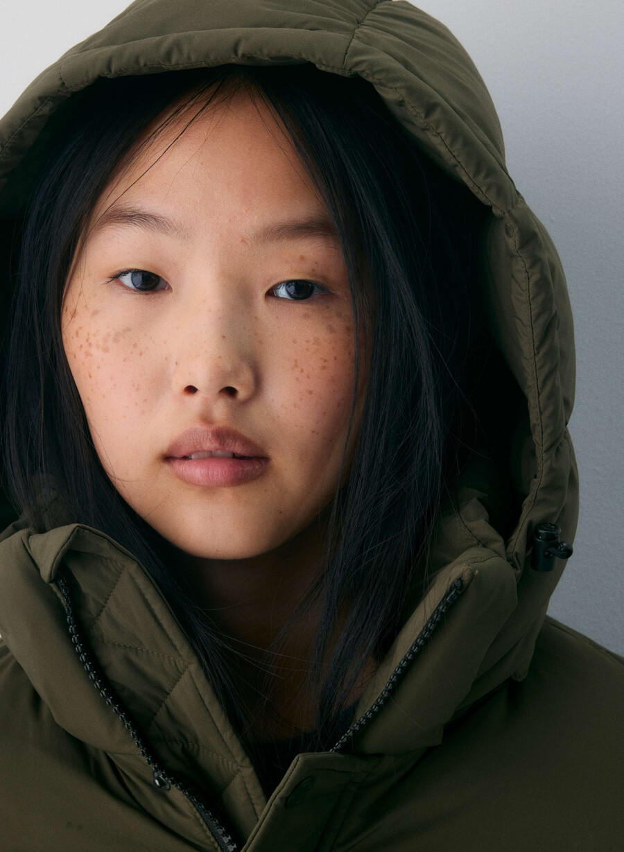 the super puff shorty - climatte dark olive