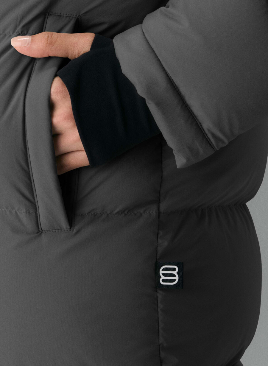 the super puff mid - climatte black