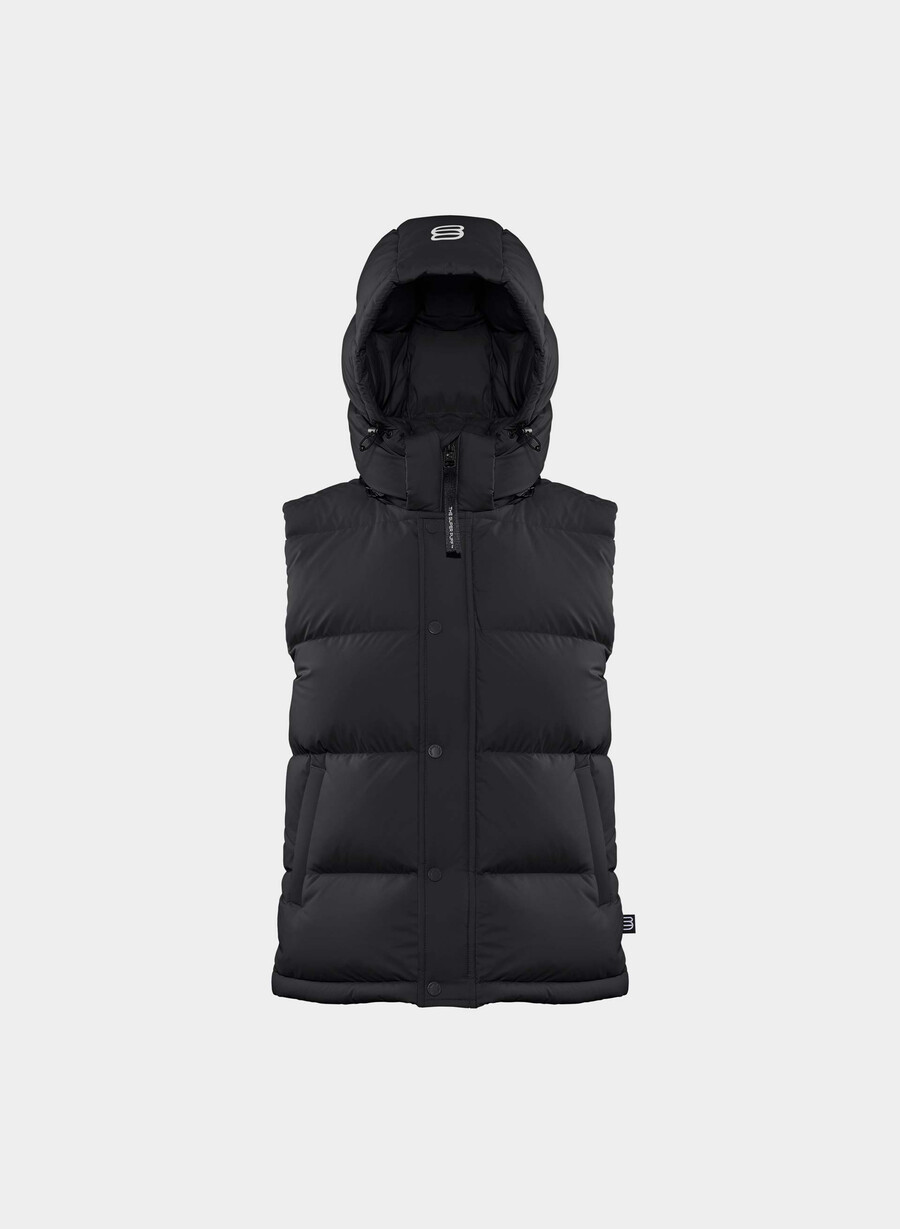 die super puff weste – climatte schwarz