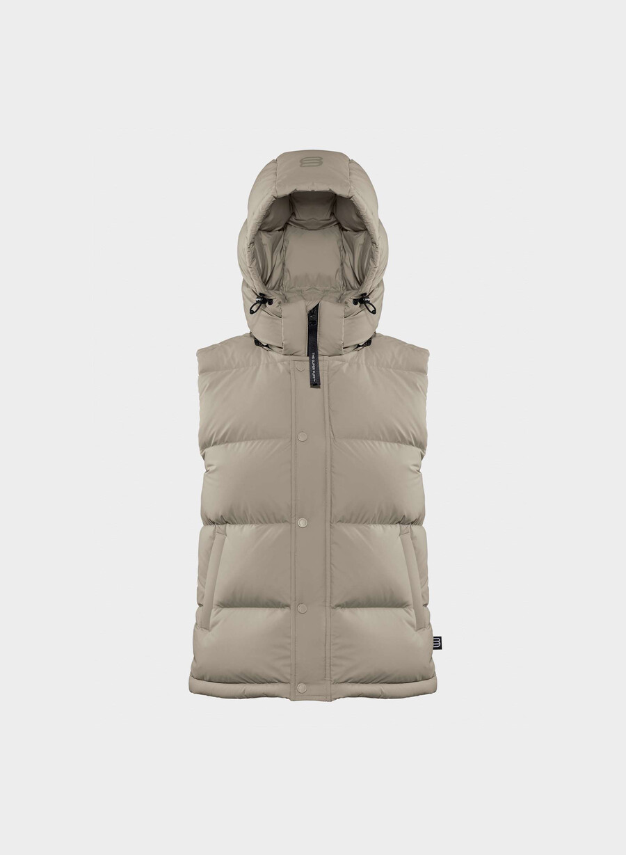 die super puff weste - climatte modern taupe