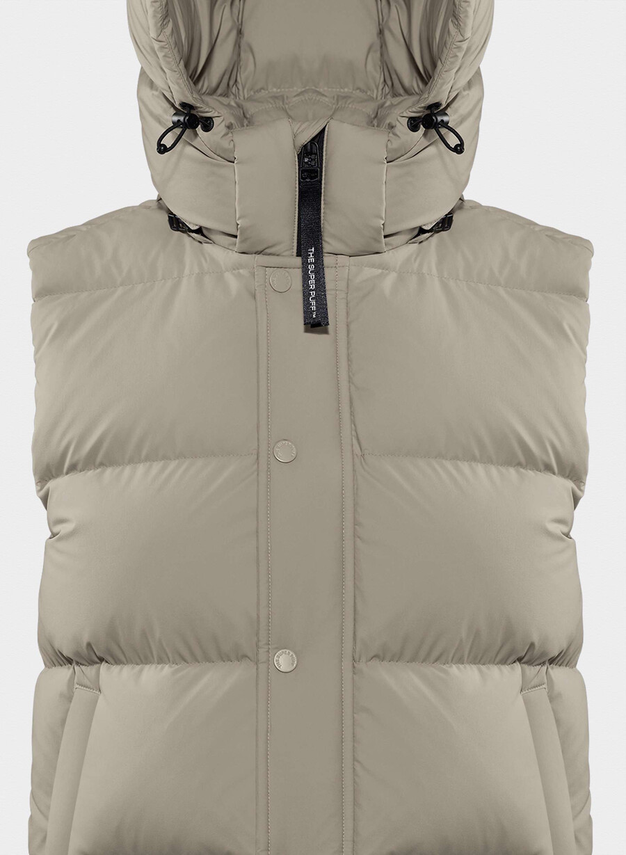 die super puff weste - climatte modern taupe