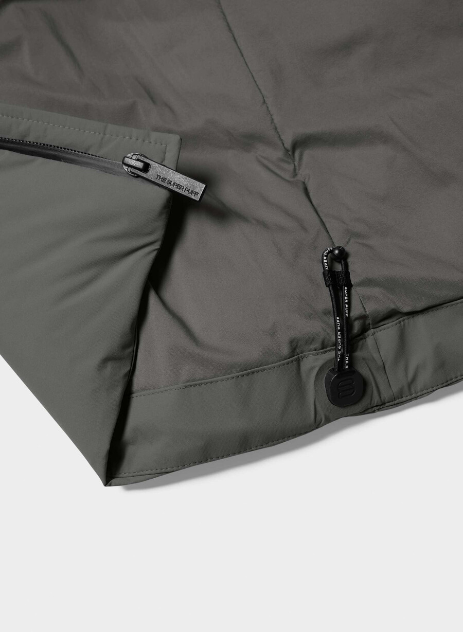 super puff₂o - rainstop coal grey