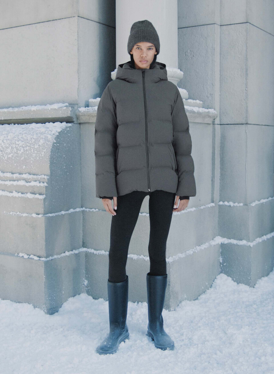 super puff₂o - rainstop coal grey