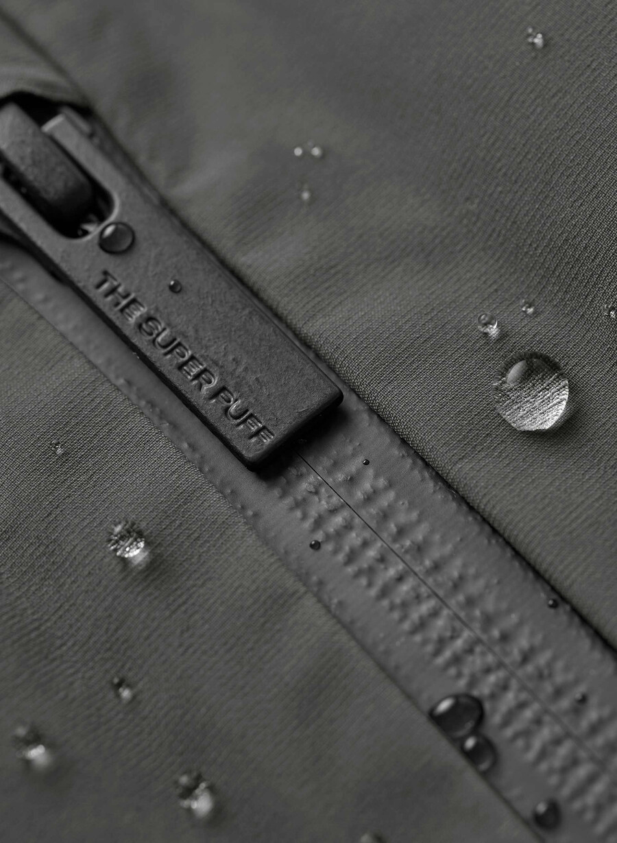 super puff₂o - rainstop coal grey