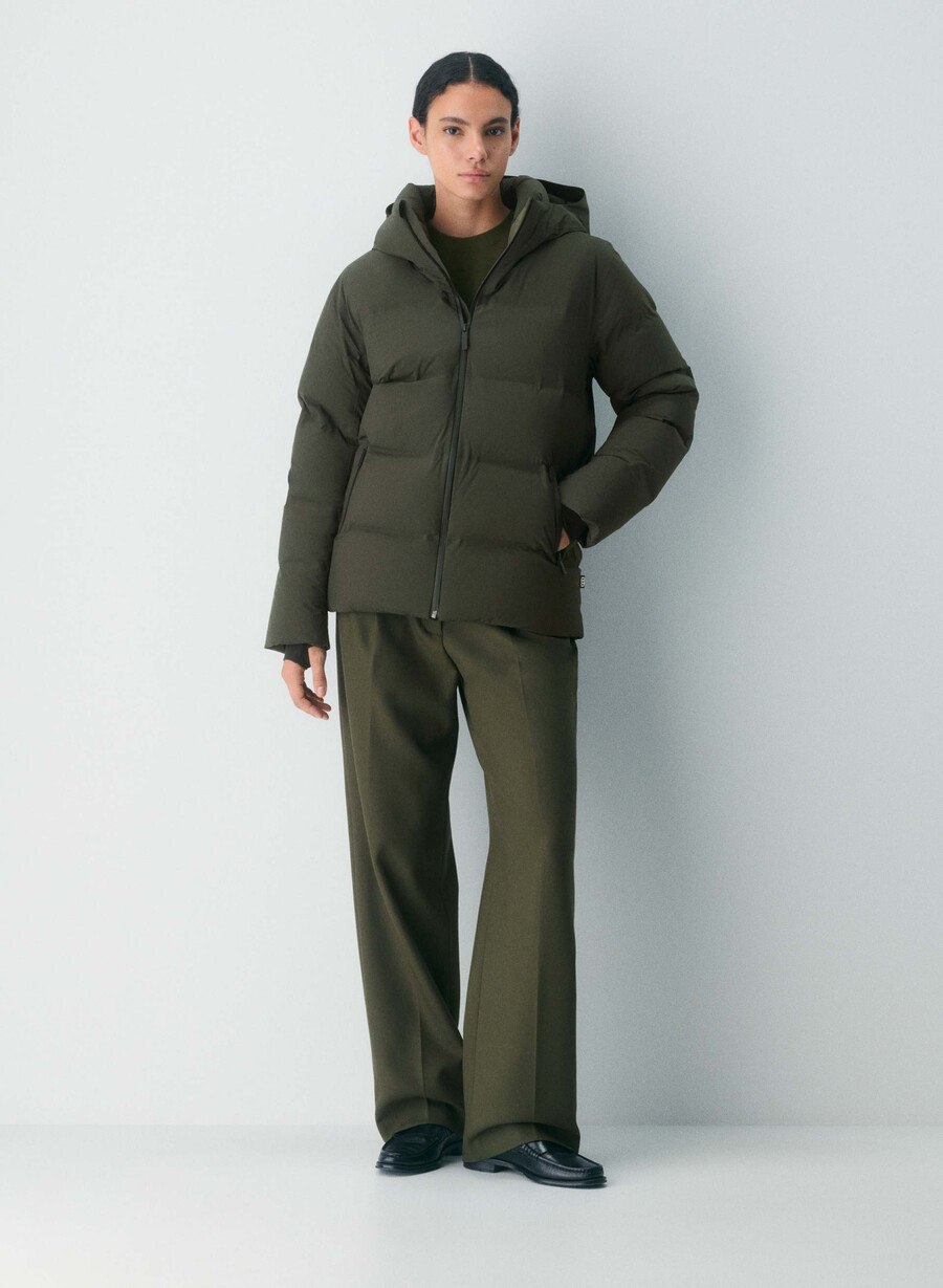 super puff₂o - rainstop flint green