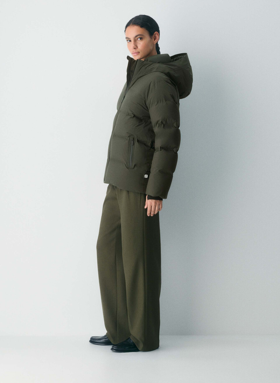 super puff₂o - rainstop flint green