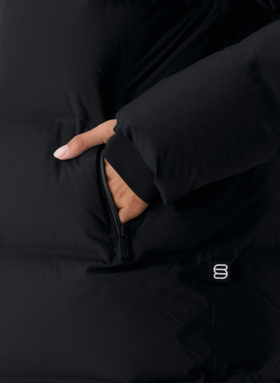 der super puff₂o mid - rainstop schwarz
