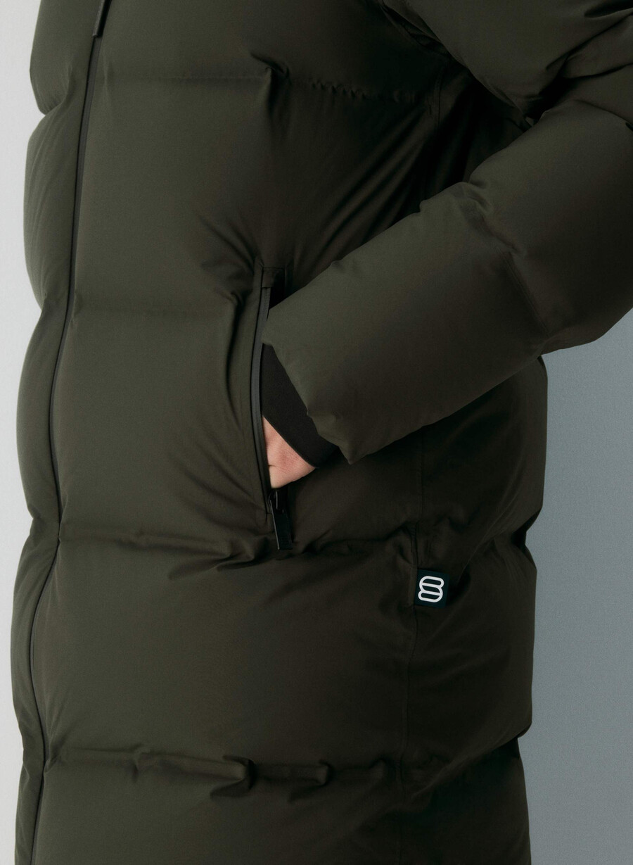 der super puff₂o mid - rainstop flint green