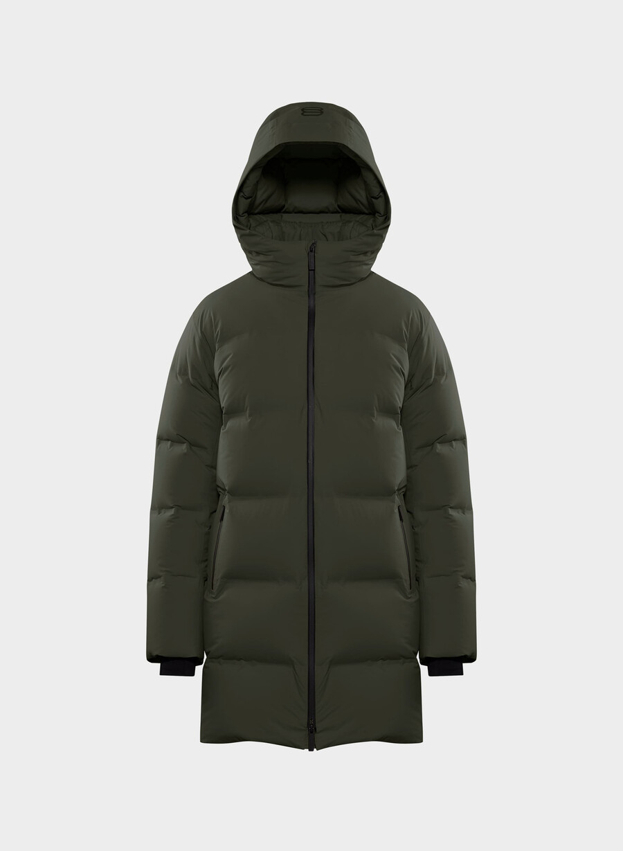 der super puff₂o mid - rainstop flint green