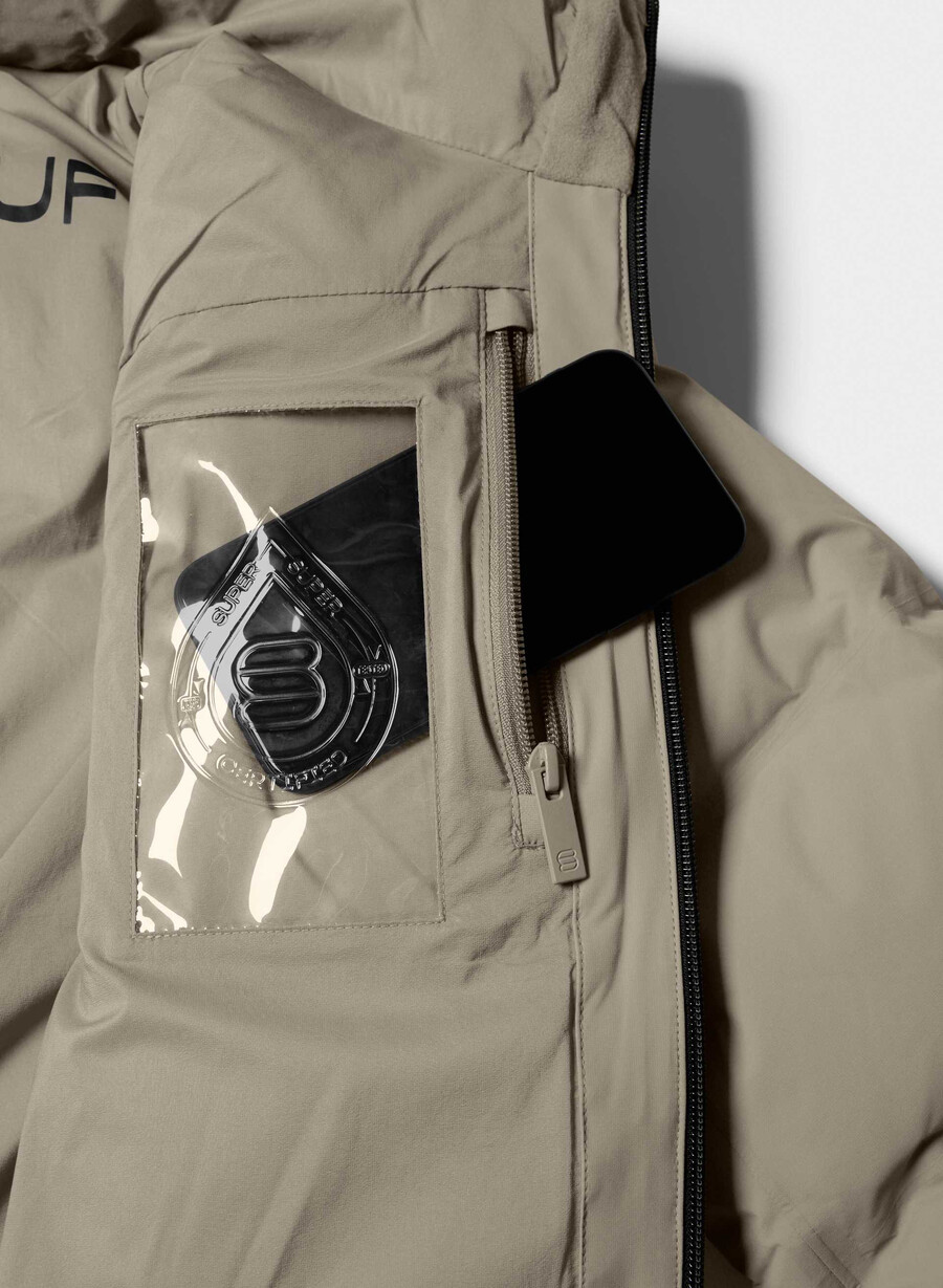 super puff₂o mid - rainstop modern taupe