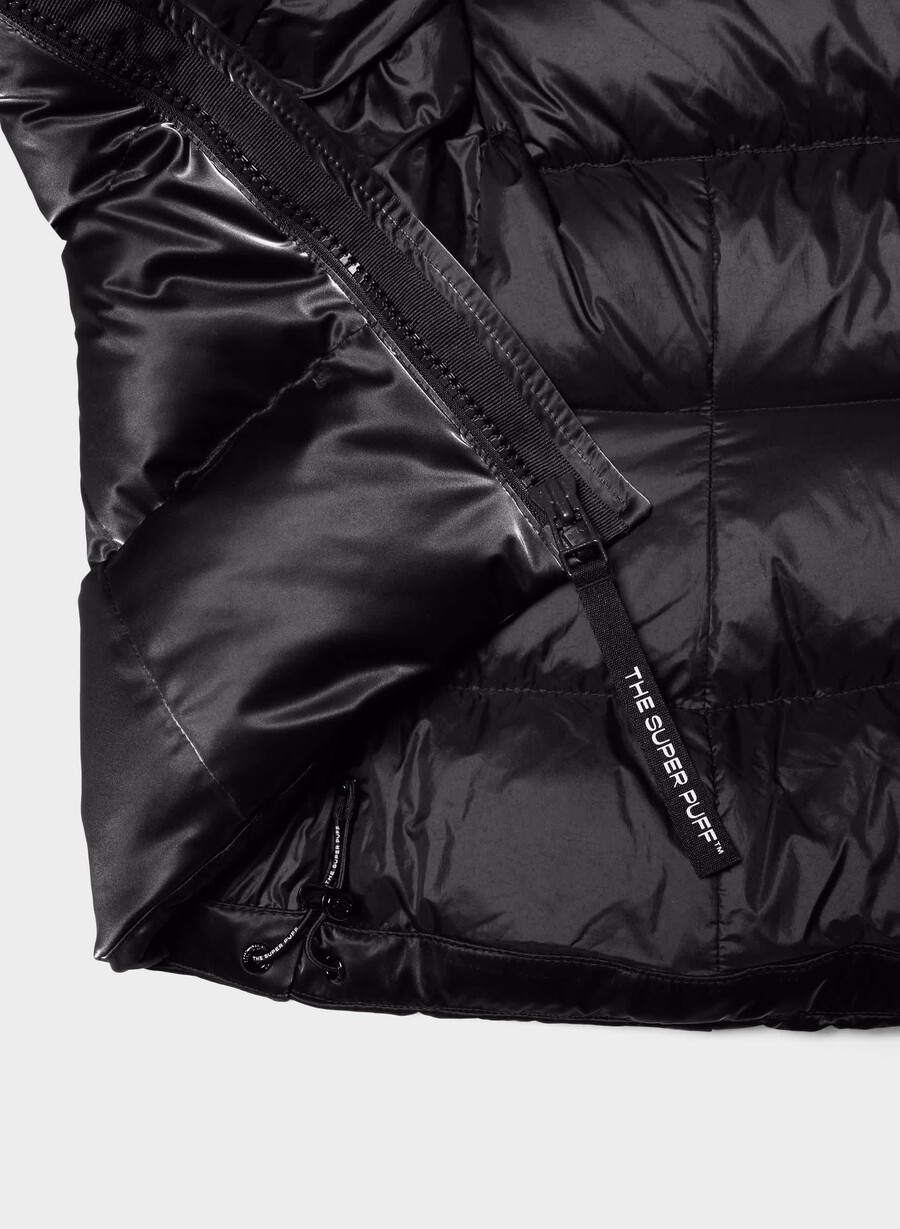 der supersnug puff - liquid shine schwarz