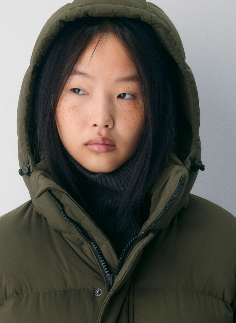 the super puff climatte dark olive