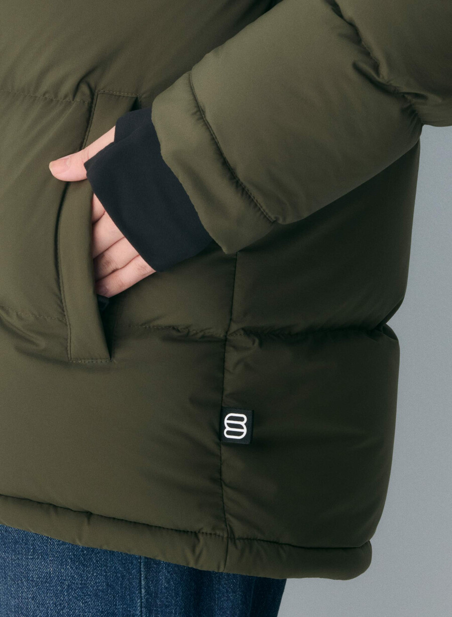 the super puff climatte dark olive