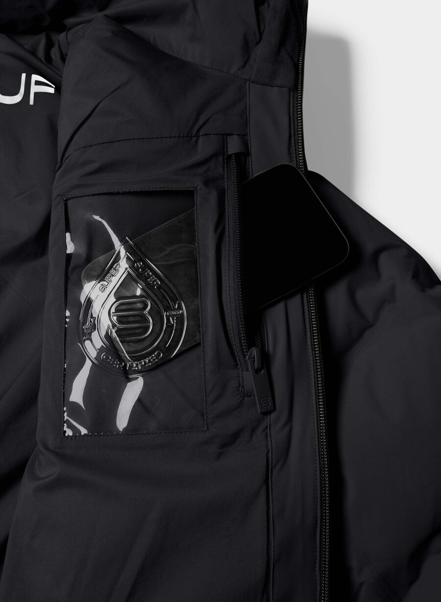 super puff₂o herren - rainstop schwarz