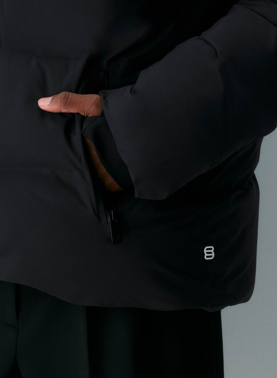 super puff₂o herren - rainstop schwarz
