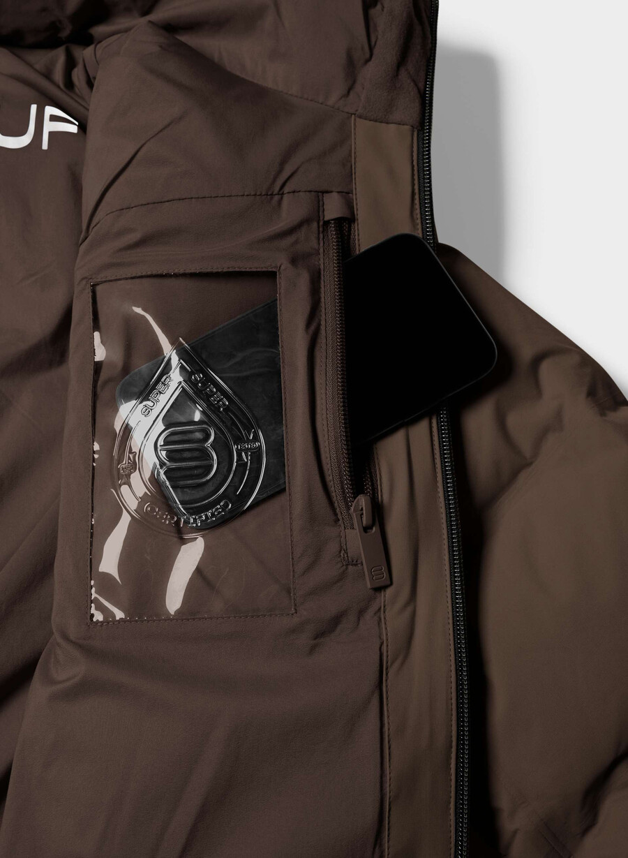 super puff₂o herren - rainstop rich mocha brown