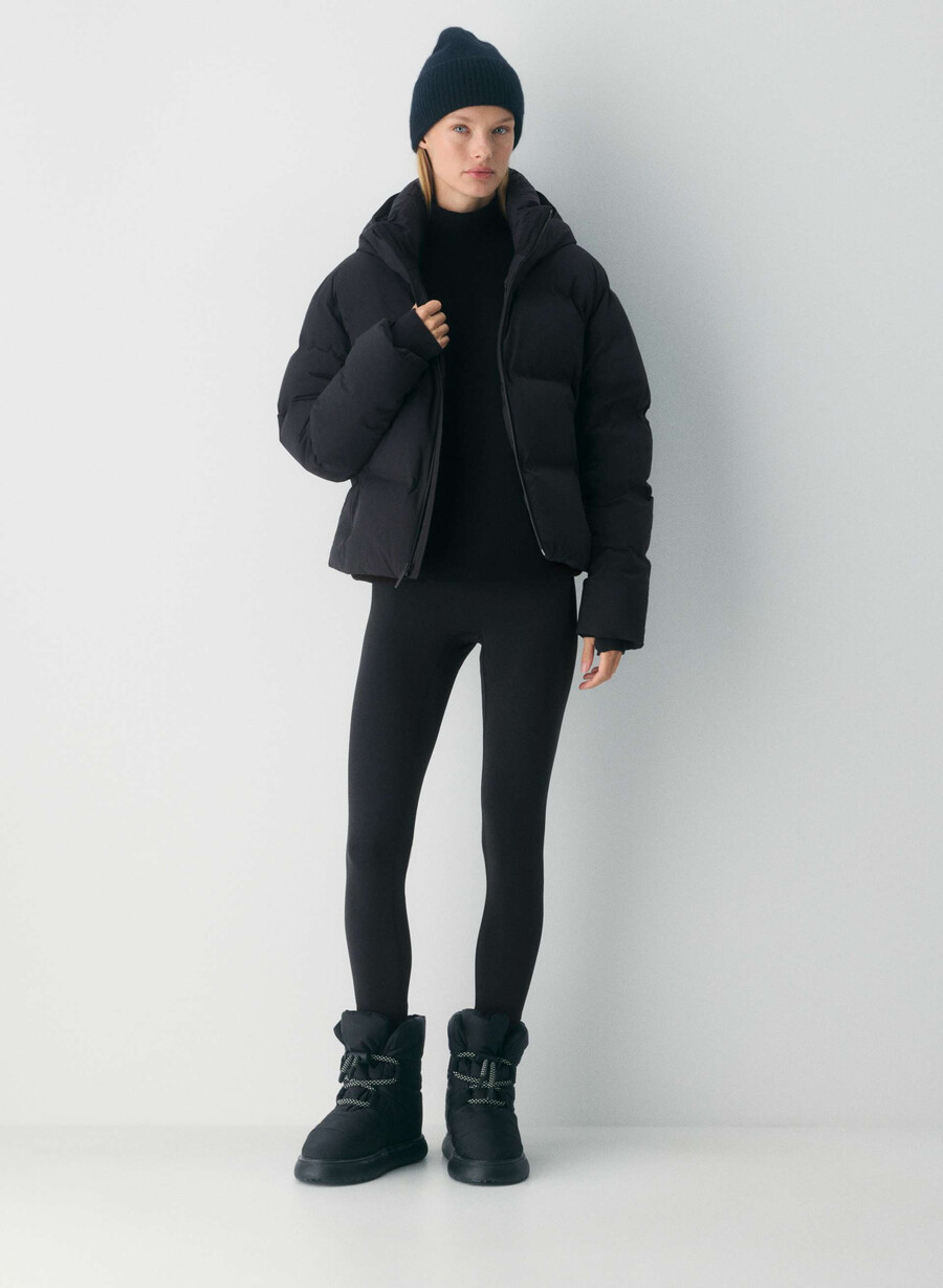 super puff₂o shorty - rainstop schwarz
