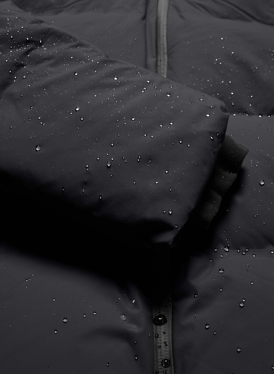 super puff₂o shorty - rainstop schwarz