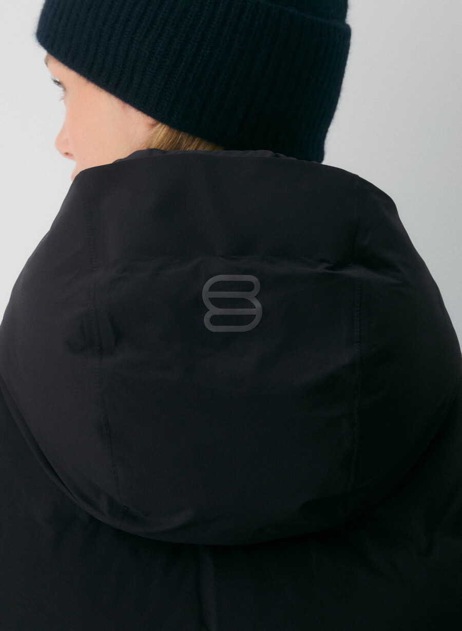 super puff₂o shorty - rainstop schwarz