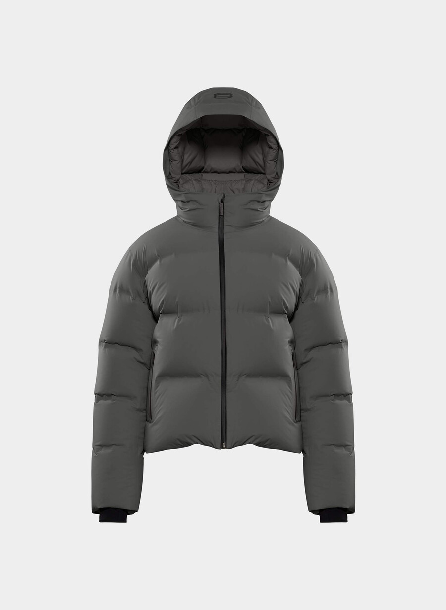 super puff₂o shorty - rainstop coal grey