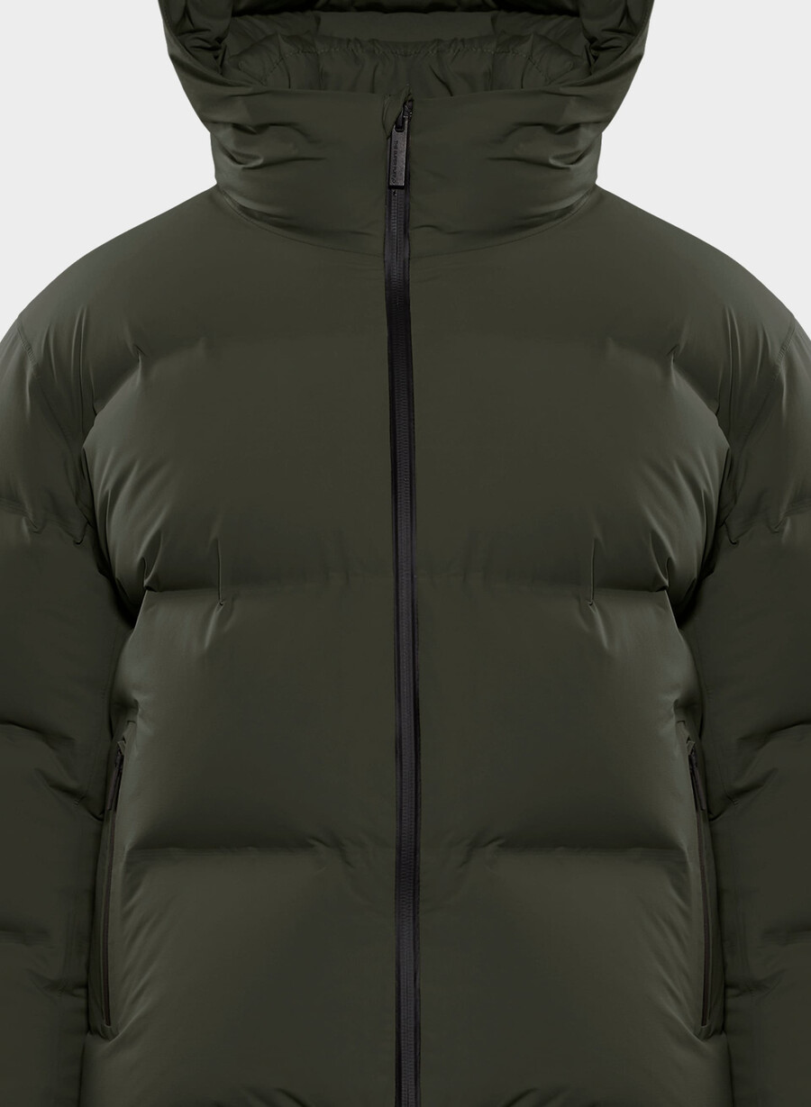 super puff₂o shorty - rainstop flint green