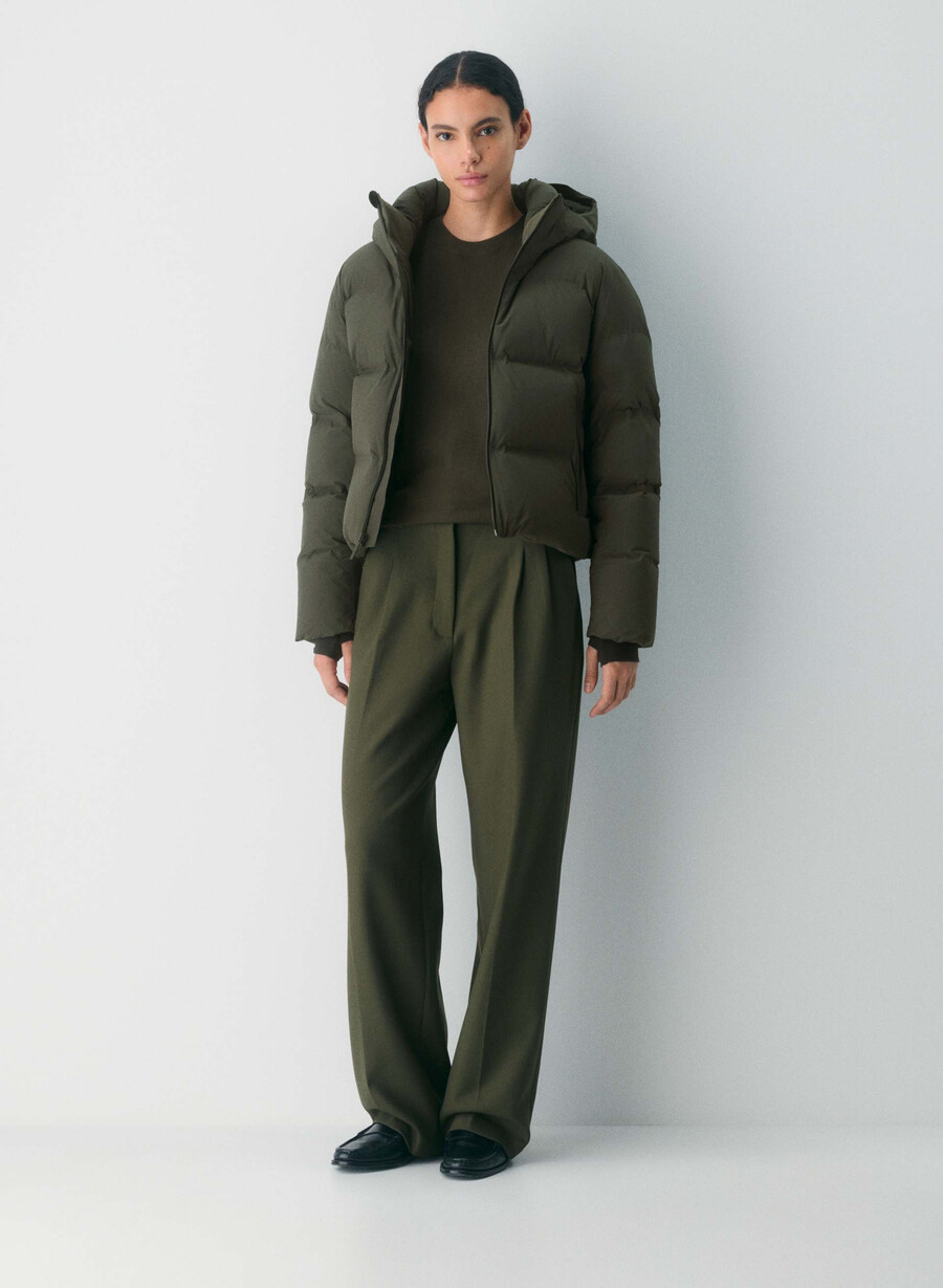 super puff₂o shorty - rainstop flint green