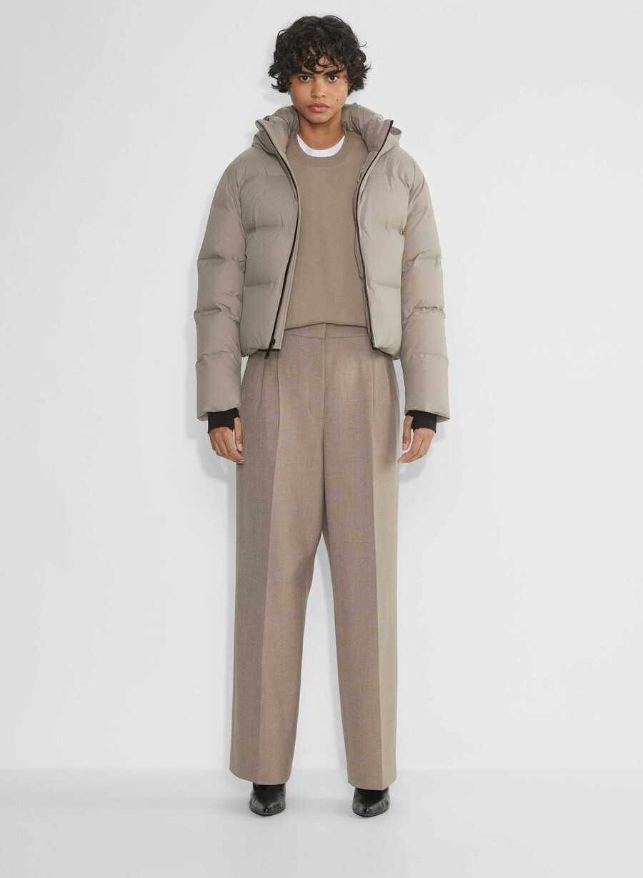 super puff₂o shorty - rainstop modern taupe