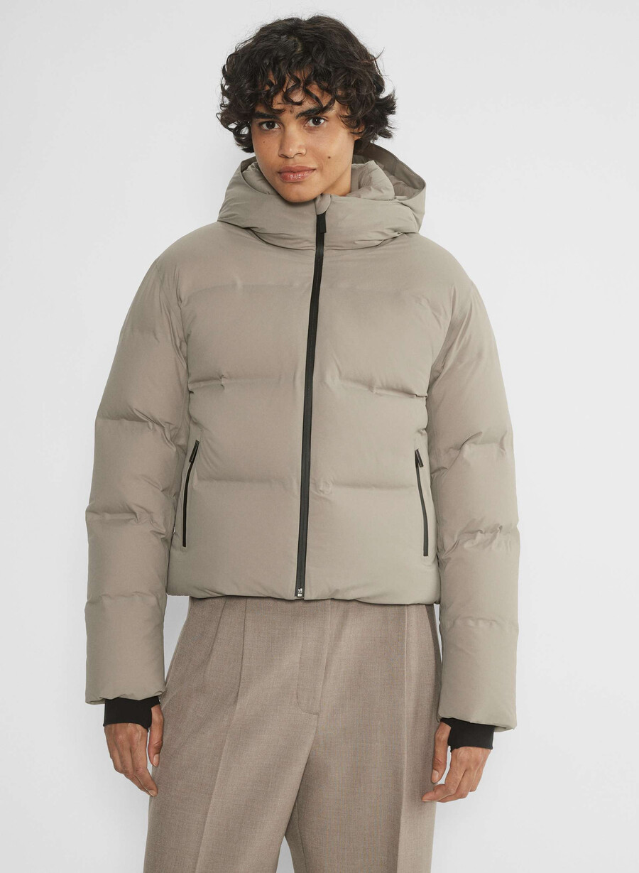 super puff₂o shorty - rainstop modern taupe