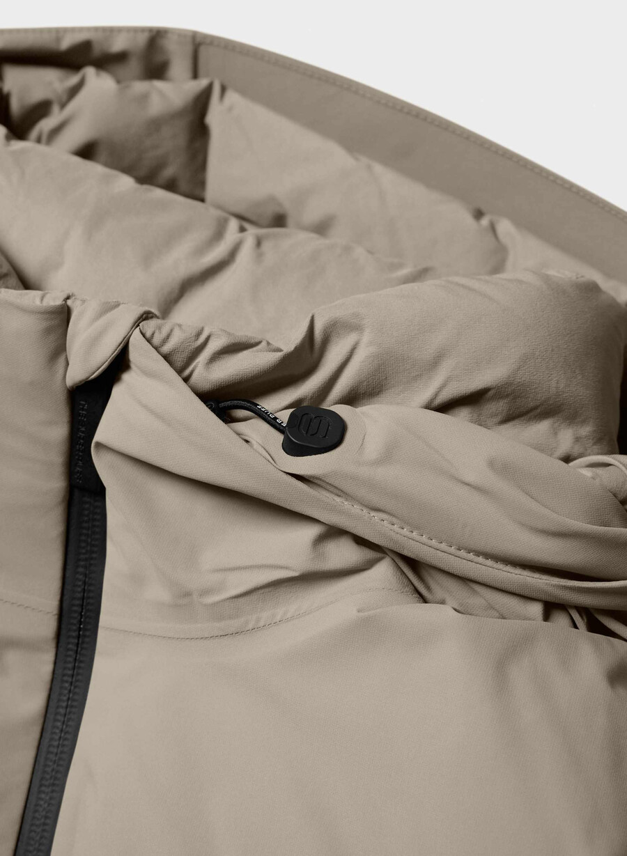 super puff₂o shorty - rainstop modern taupe