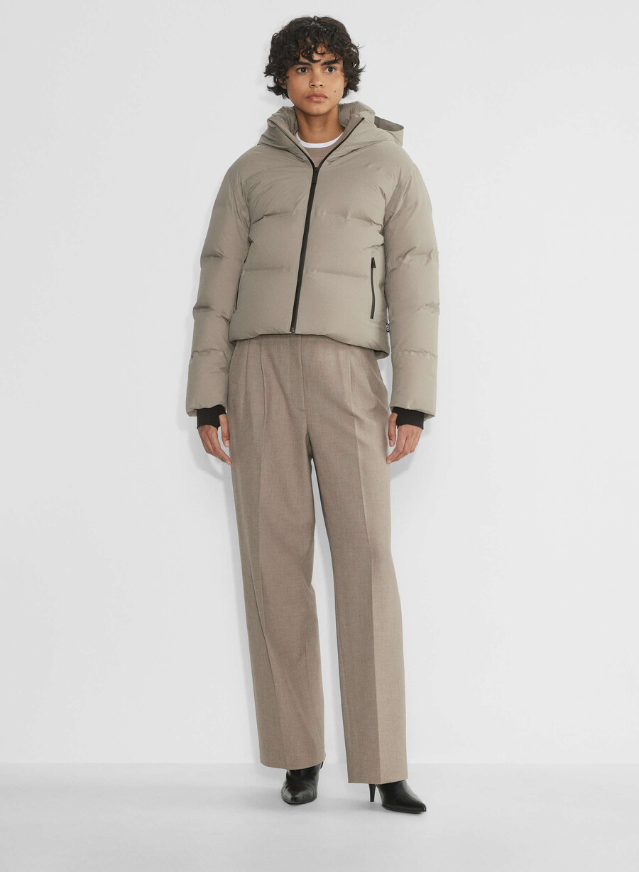 super puff₂o shorty - rainstop modern taupe