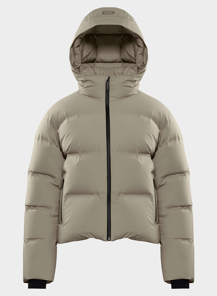 super puff₂o shorty - rainstop modern taupe