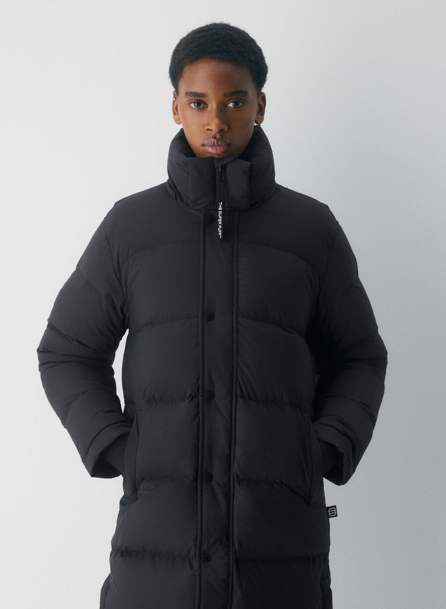 the super puff long - climatte black