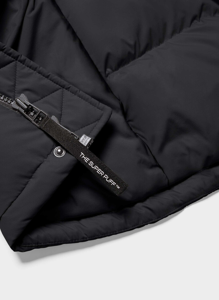 the super puff long - climatte black