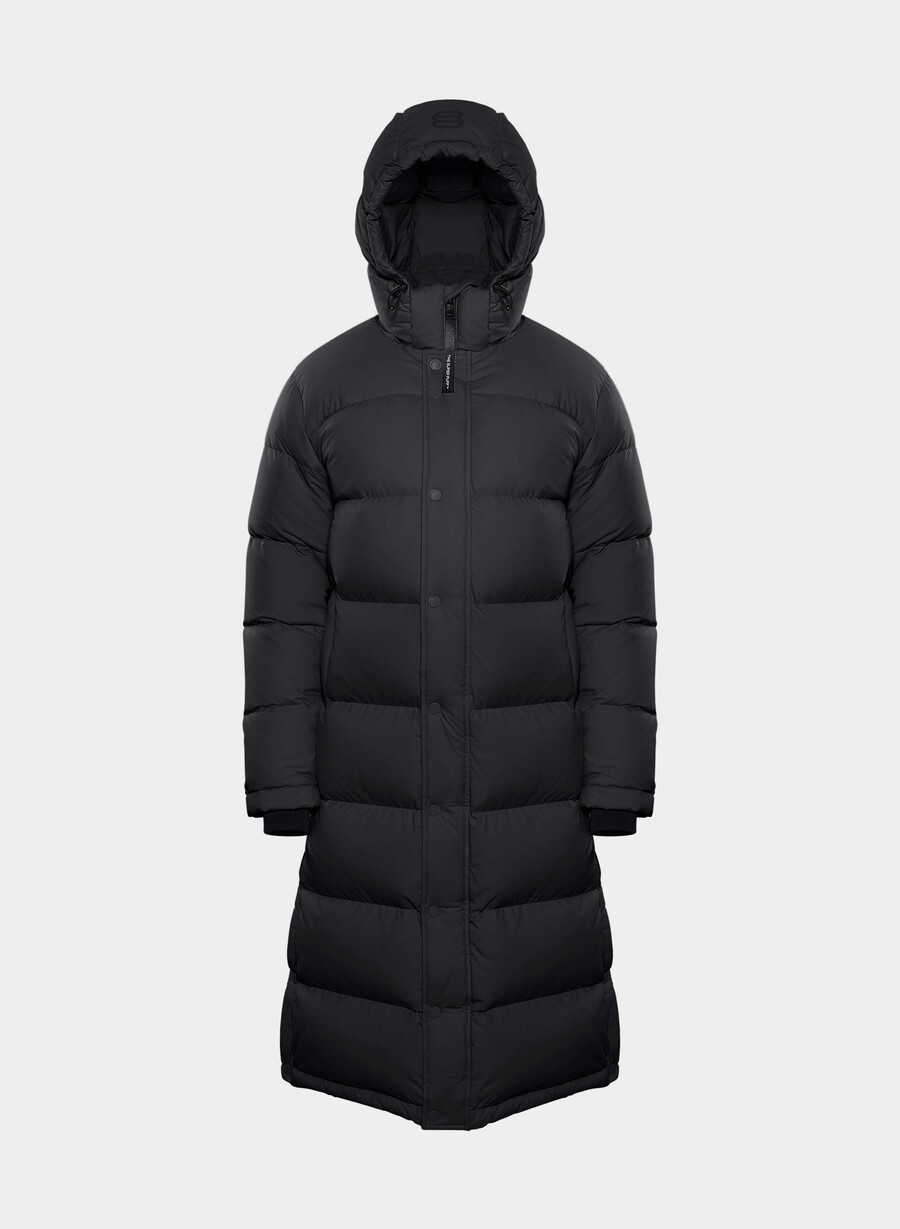 the super puff long - climatte black
