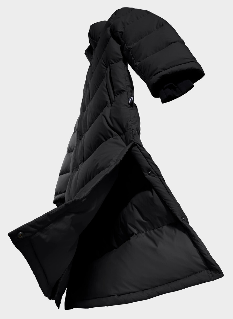 the super puff long - climatte black