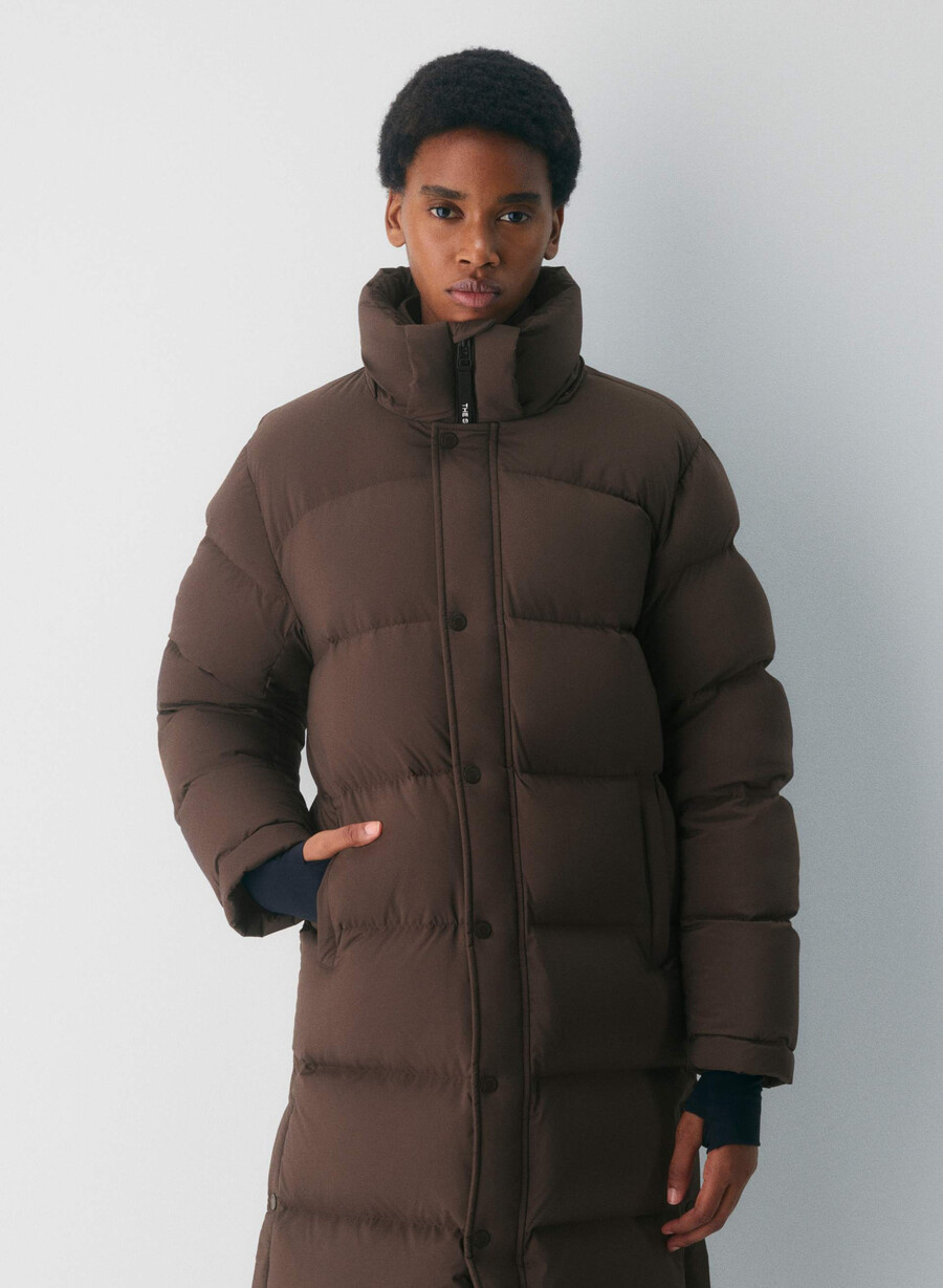 the super puff long - climatte rich mocha brown