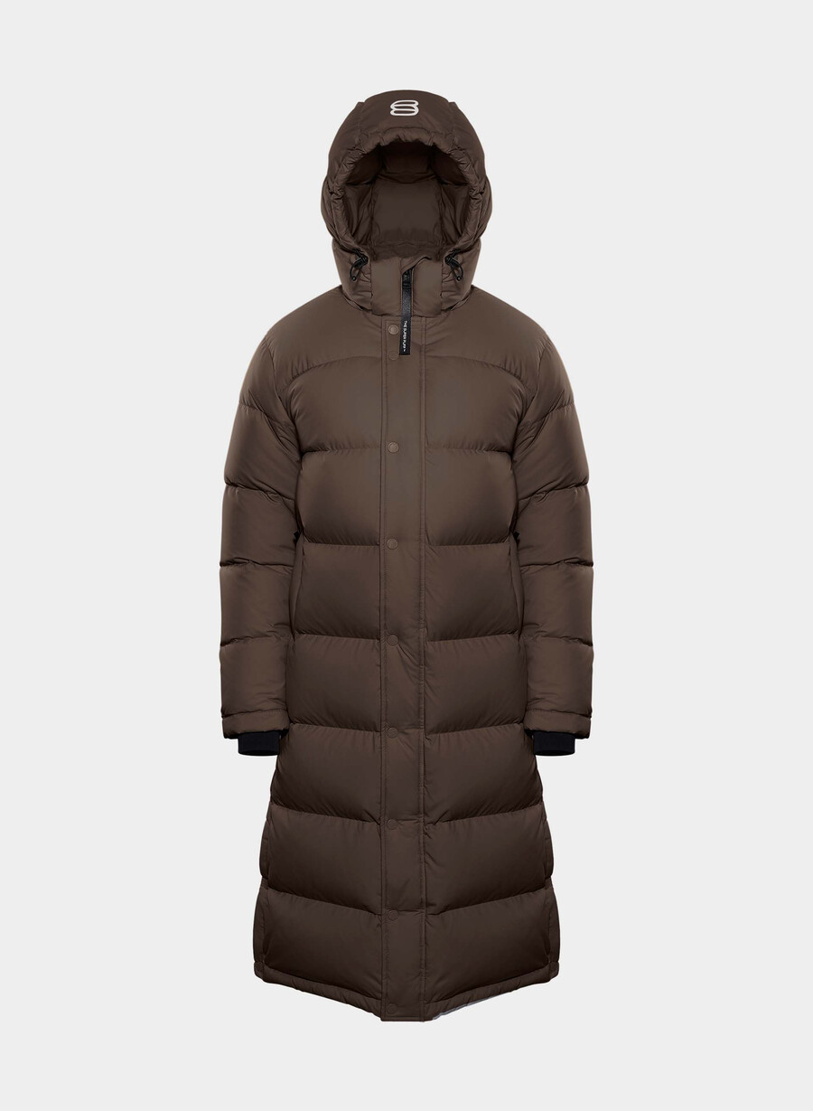the super puff long - climatte rich mocha brown