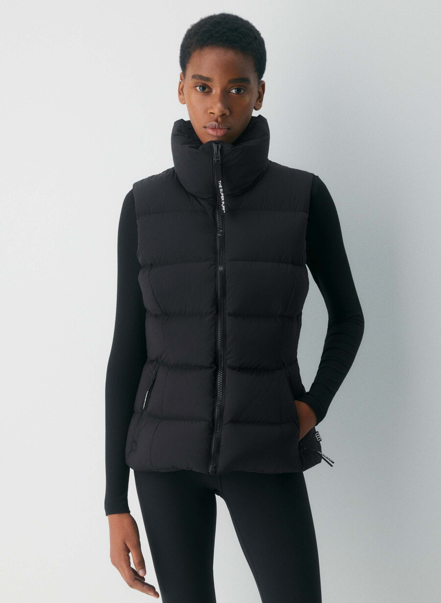 die supersnug puff weste – climatte schwarz