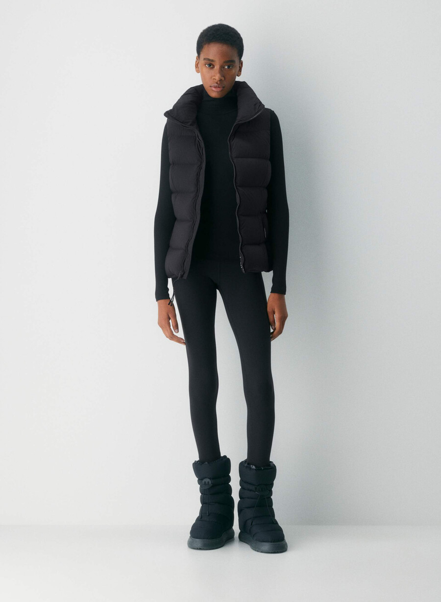 die supersnug puff weste – climatte schwarz