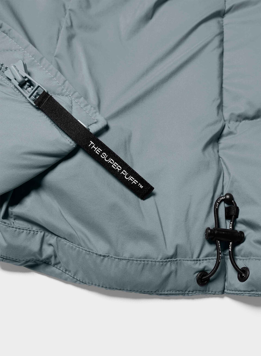die supersnug puff weste – climatte slab blue