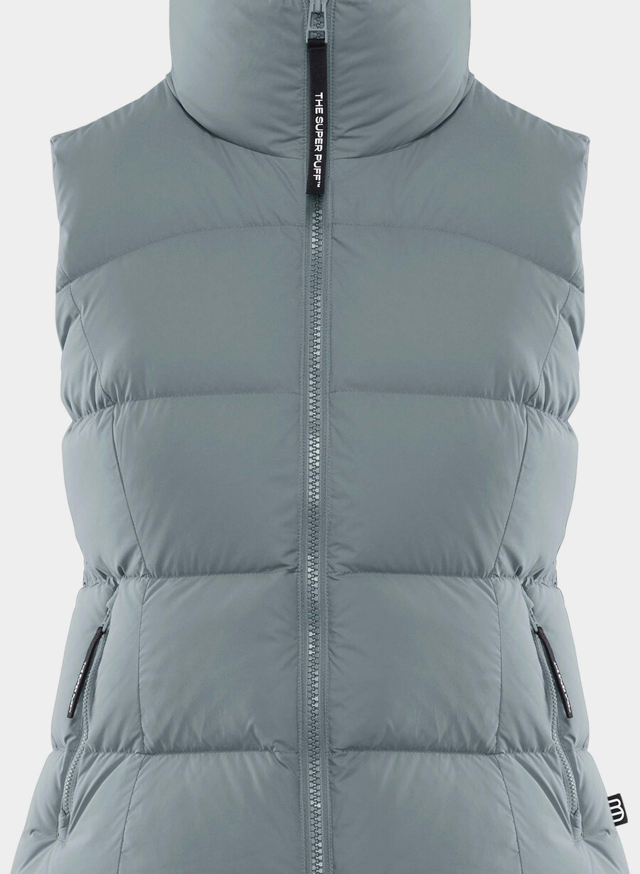 die supersnug puff weste – climatte slab blue